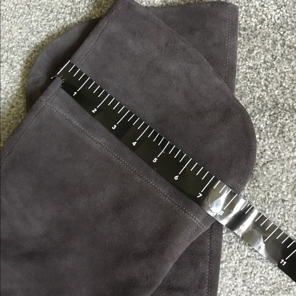 EUC VIA SPIGA GREY SUEDE TALL LEATHER BOOTS 9.5 - Picture 6 of 6